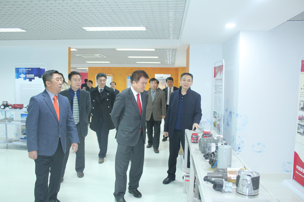 韩国亚洲新闻集团董事长郭永吉一行莅临秦工国际集团参观考察